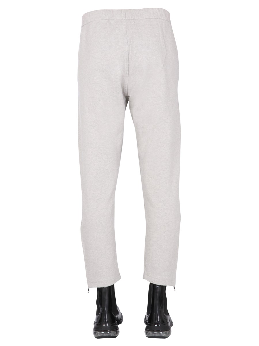 MAISON MARGIELA PANTALONE JOGGING IN COTONE CON RICAMO LOGO