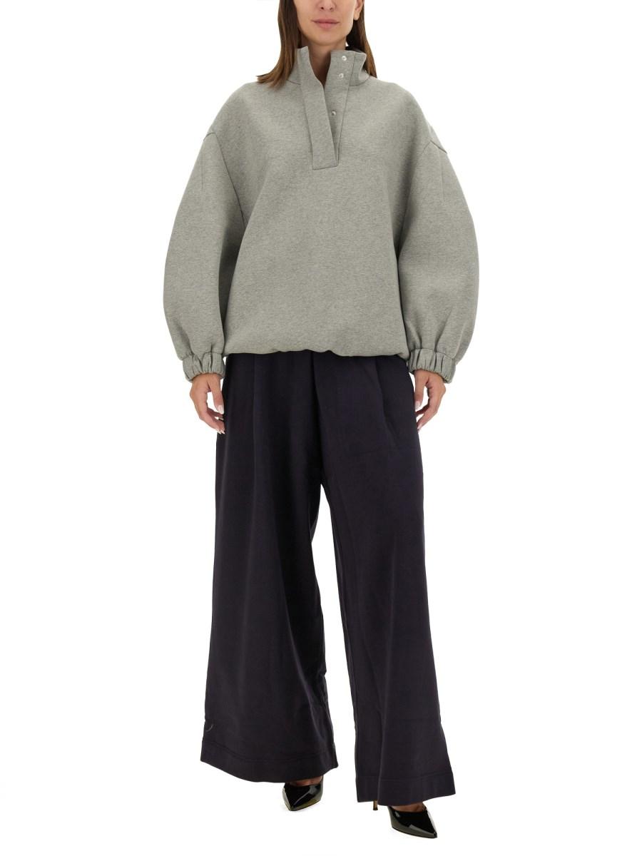 DRIES VAN NOTEN PANTALONE JOGGING IN FELPA DI COTONE