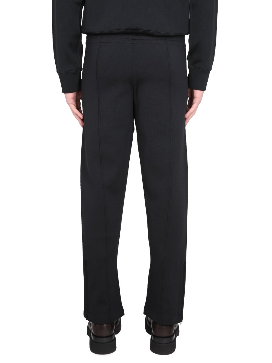 BOTTEGA VENETA PANTALONE LEGGERO IN TESSUTO TECNICO DOPPIO IN MISTO VISCOSA