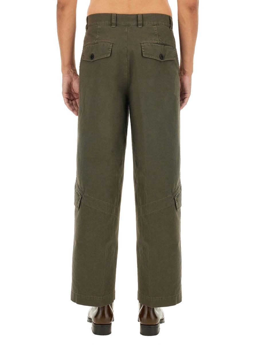 DRIES VAN NOTEN PANTALONE PAXFORD IN TWILL DI COTONE
