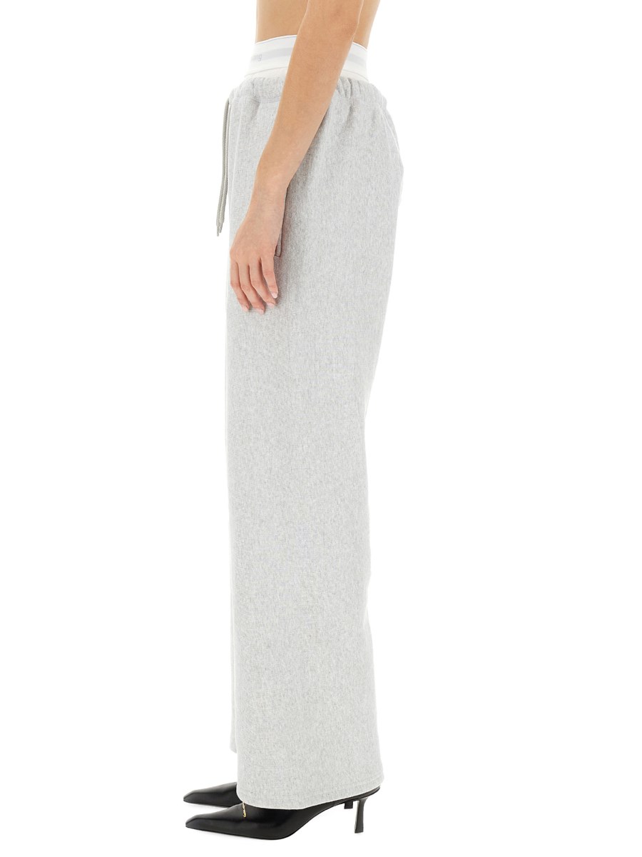 ALEXANDERWANG.T PANTALONE SPORTIVO CON BOXER CON LOGO