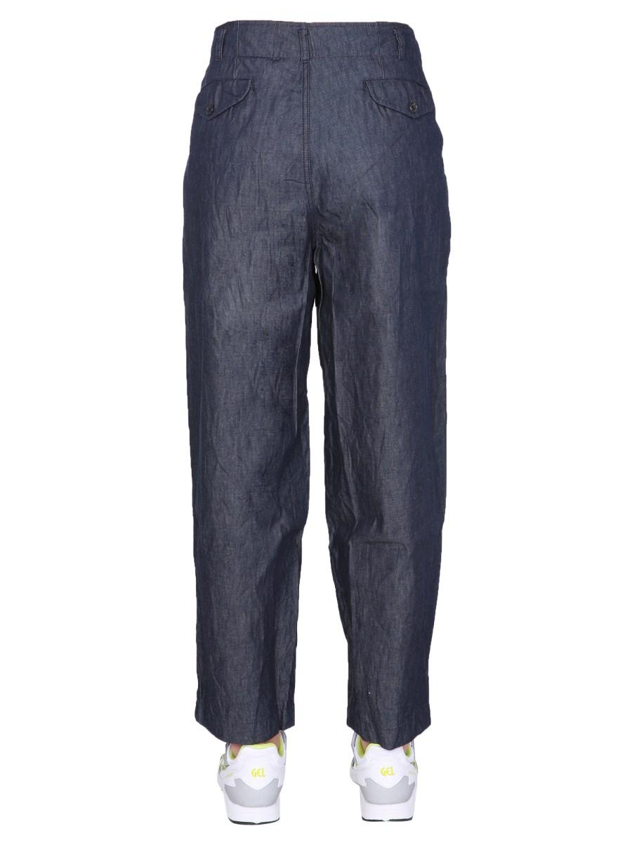 COMME DES GARCONS SHIRT PANTALONE STRAIGHT FIT IN DENIM DI COTONE