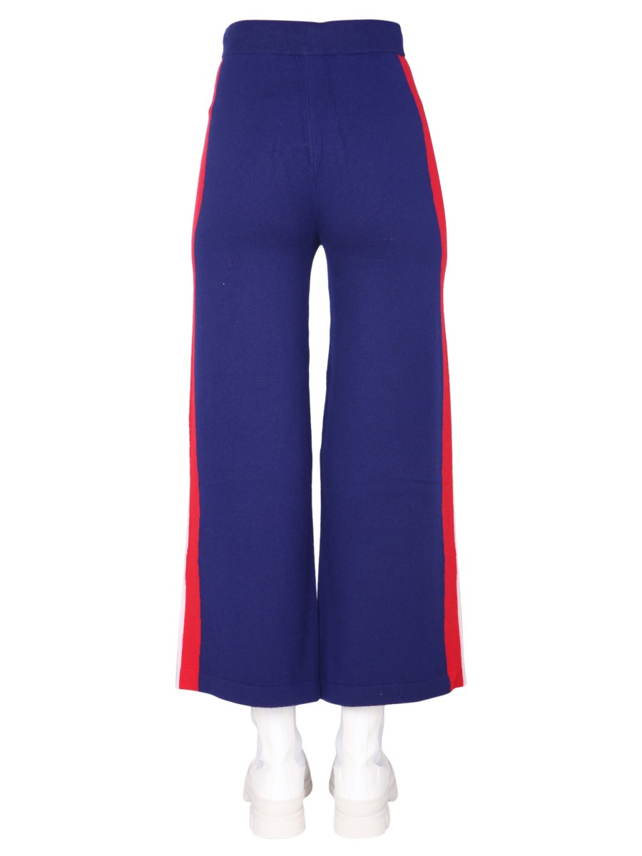 ÊTRE CÉCILE PANTALONE WAVY IN MAGLIA DI MISTO CASHMERE