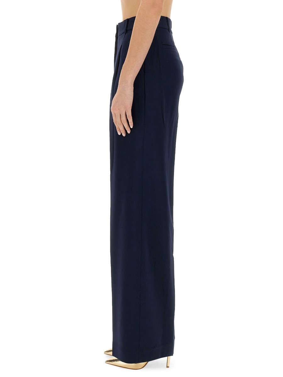 MICHAEL BY MICHAEL KORS PANTALONE WIDE LEG IN VISCOSA