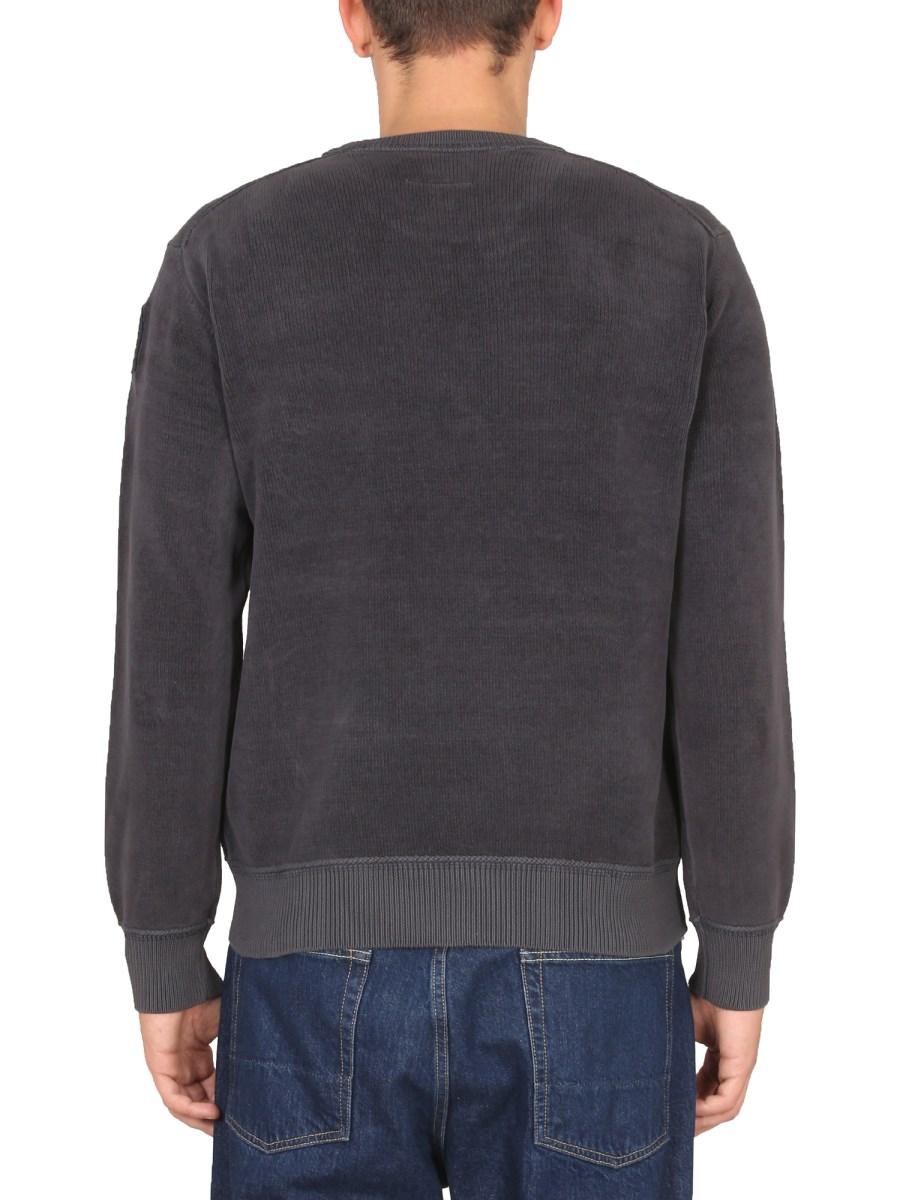 PARAJUMPERS FELPA IN COTONE CON LOGO