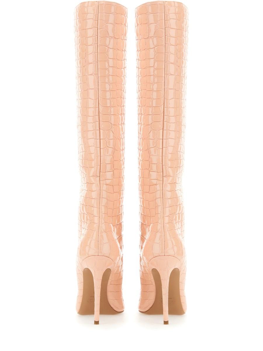 PARIS TEXAS STIVALE IN PELLE GOFFRATA