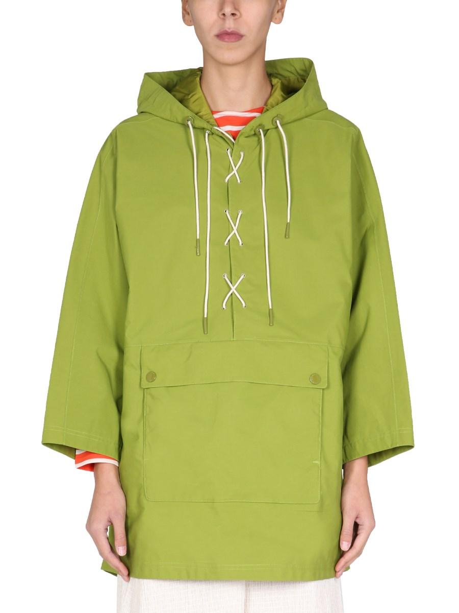 BARBOUR PARKA IN MISTO COTONE BARBOUR BY ALEXACHUNG TONAL PIP