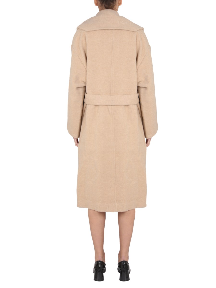 PATOU CAPPOTTO MAXI IN LANA DOUBLE FACE