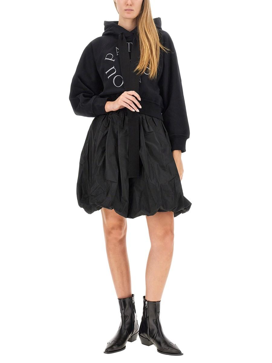 PATOU FELPA IN COTONE CON RICAMO LOGO