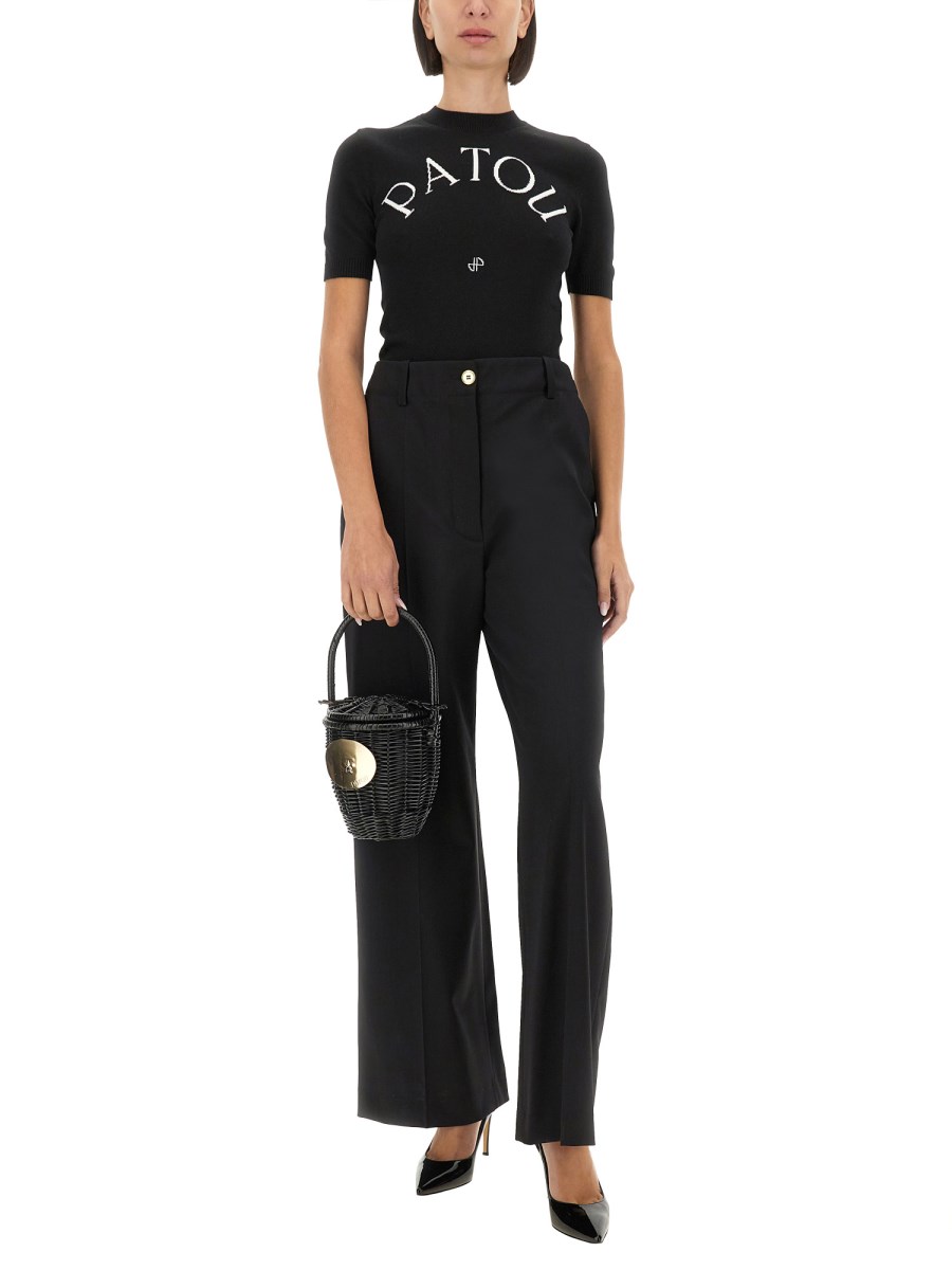 PATOU MAGLIA CON LOGO