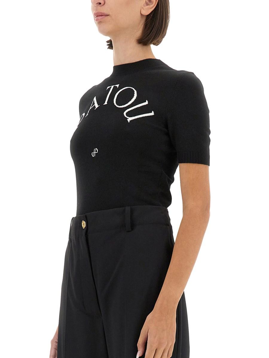 PATOU MAGLIA CON LOGO