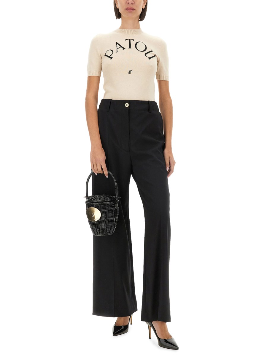 PATOU MAGLIA CON LOGO