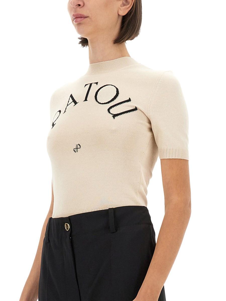 PATOU MAGLIA CON LOGO