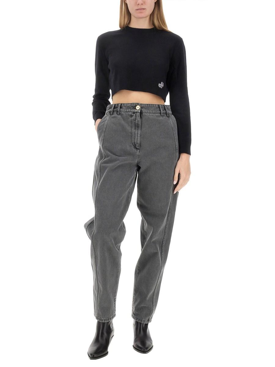 PATOU PANTALONE CARGO IN DENIM DI COTONE
