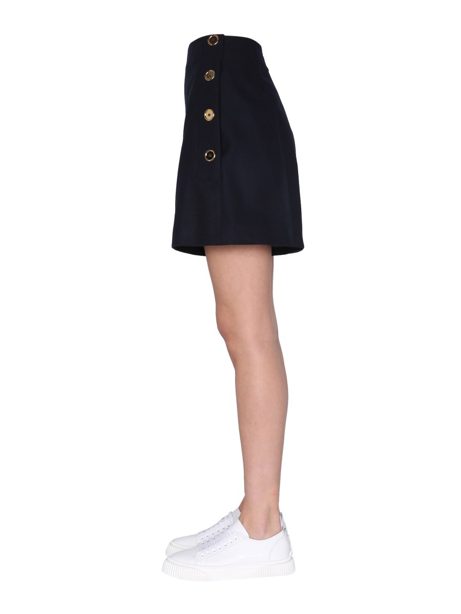 PATOU SHORTS IN LANA A VITA ALTA