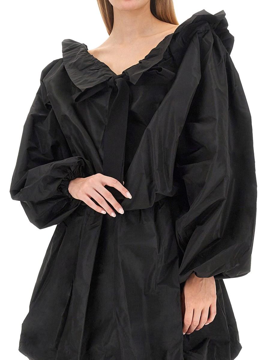 PATOU TOP IN COTONE BIO CON MANICHE A PALLONCINO
