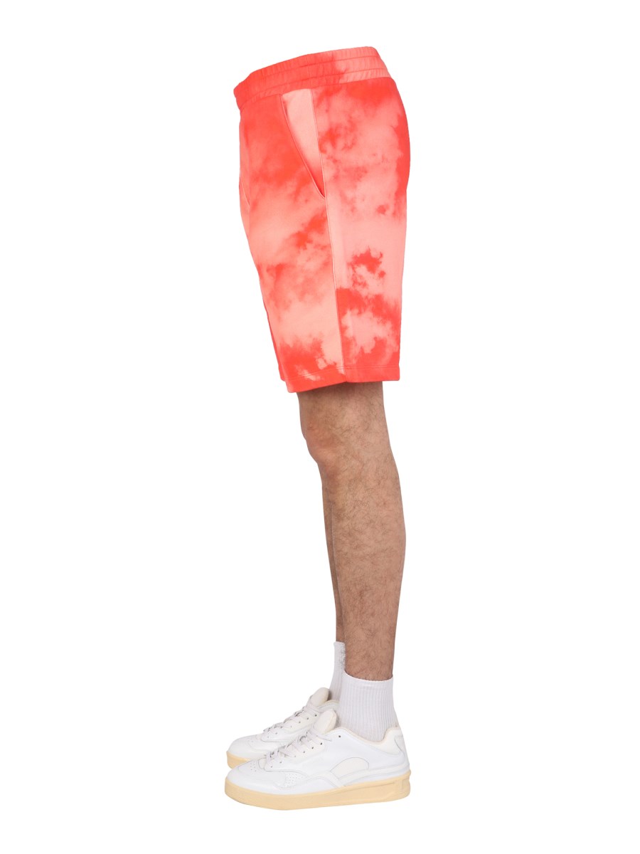 PAUL SMITH BERMUDA "CORAL CLOUD" IN COTONE