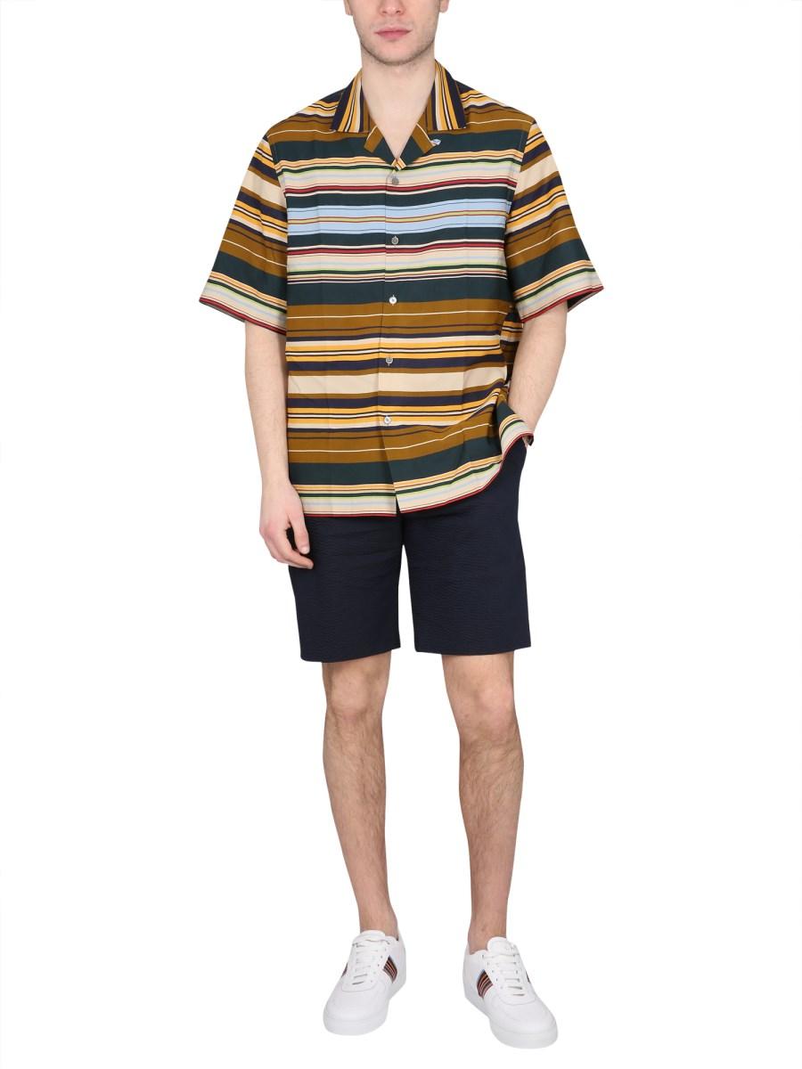 PAUL SMITH BERMUDA IN COTONE