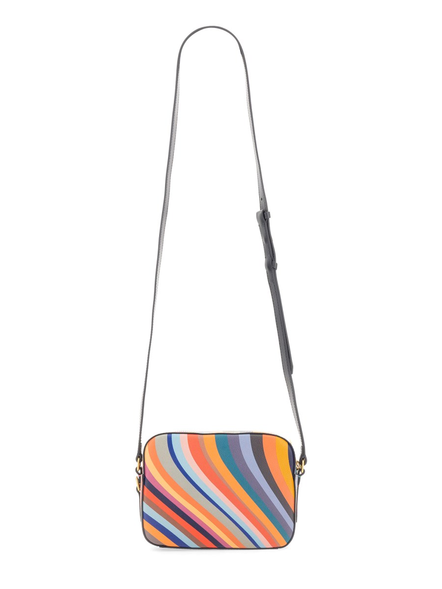 PAUL SMITH BORSA A TRACOLLA SWIRL IN PELLE
