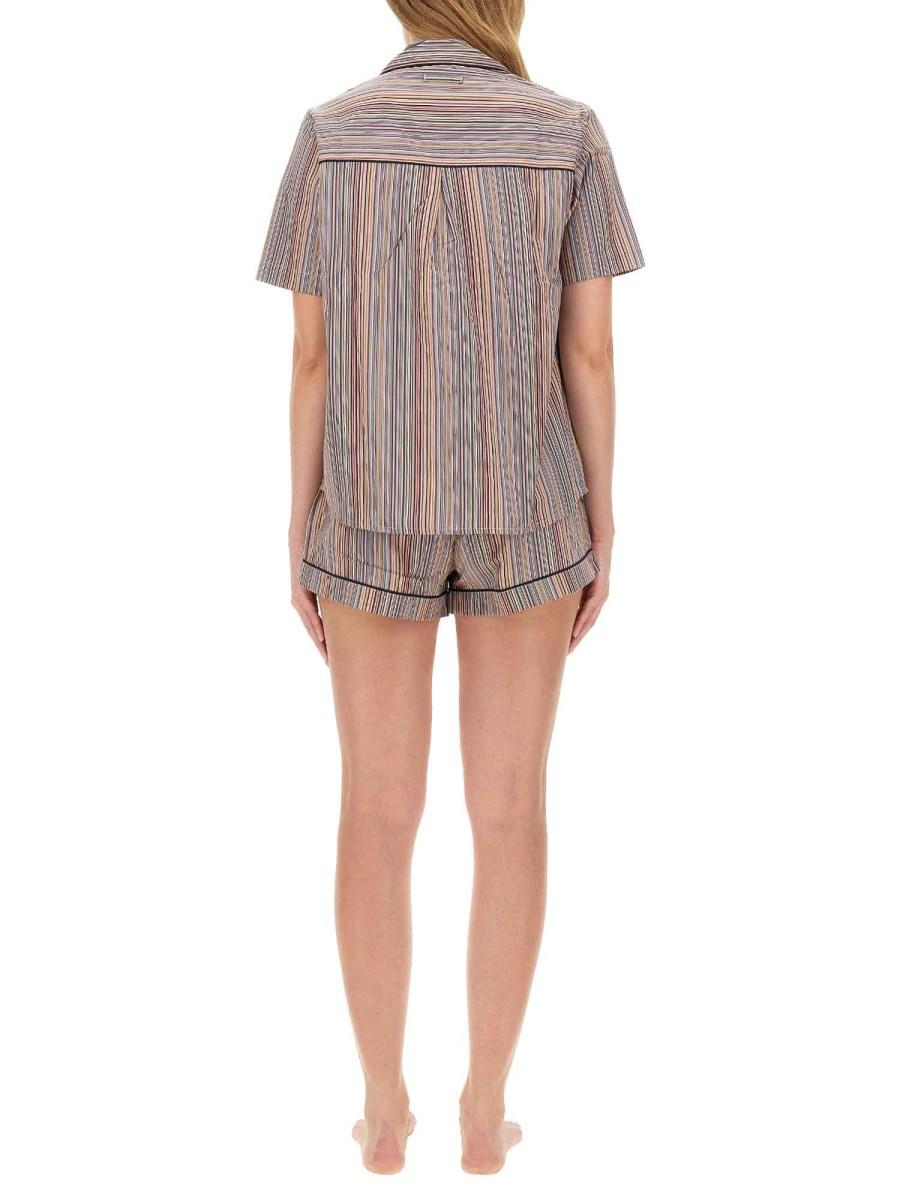 PAUL SMITH CAMICIA DA NOTTE IN COTONE
