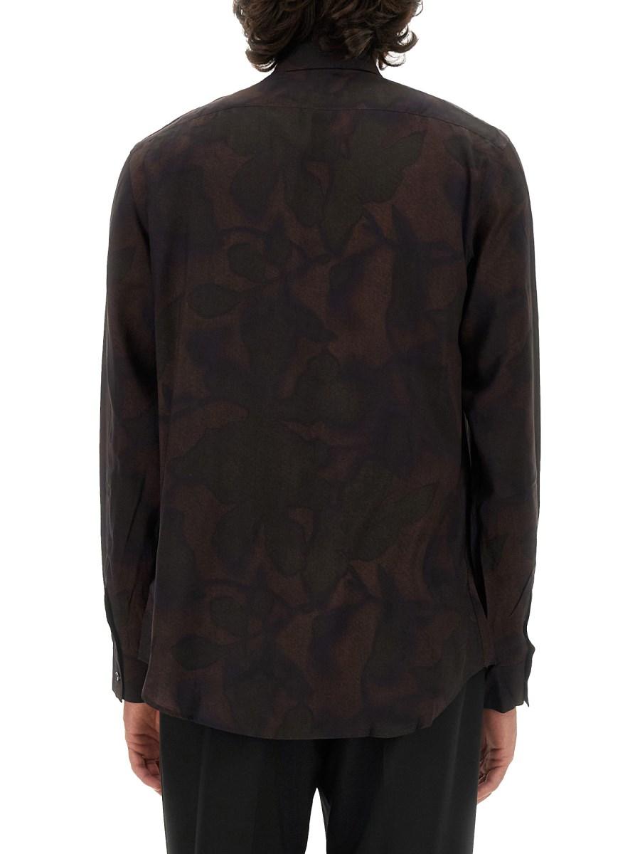 PAUL SMITH CAMICIA REGULAR FIT CON STAMPA