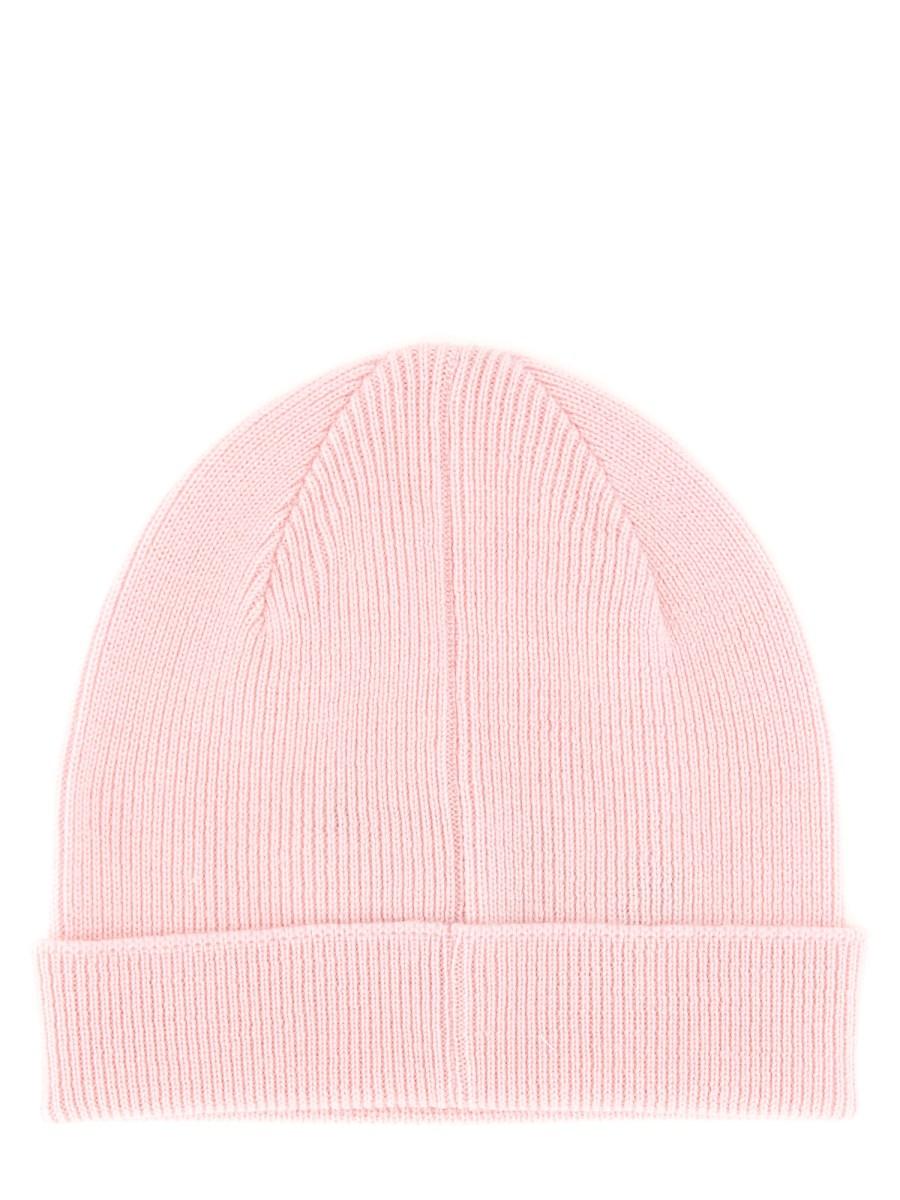 PAUL SMITH CAPPELLO BEANIE IN LANA CON PATCH ZEBRA