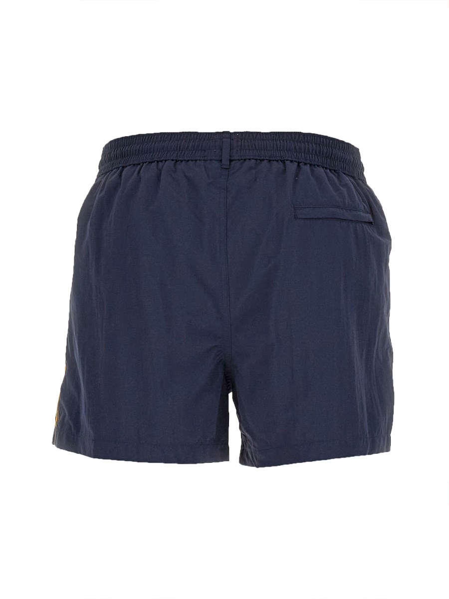 PAUL SMITH COSTUME IN TESSUTO TECNICO CON LOGO