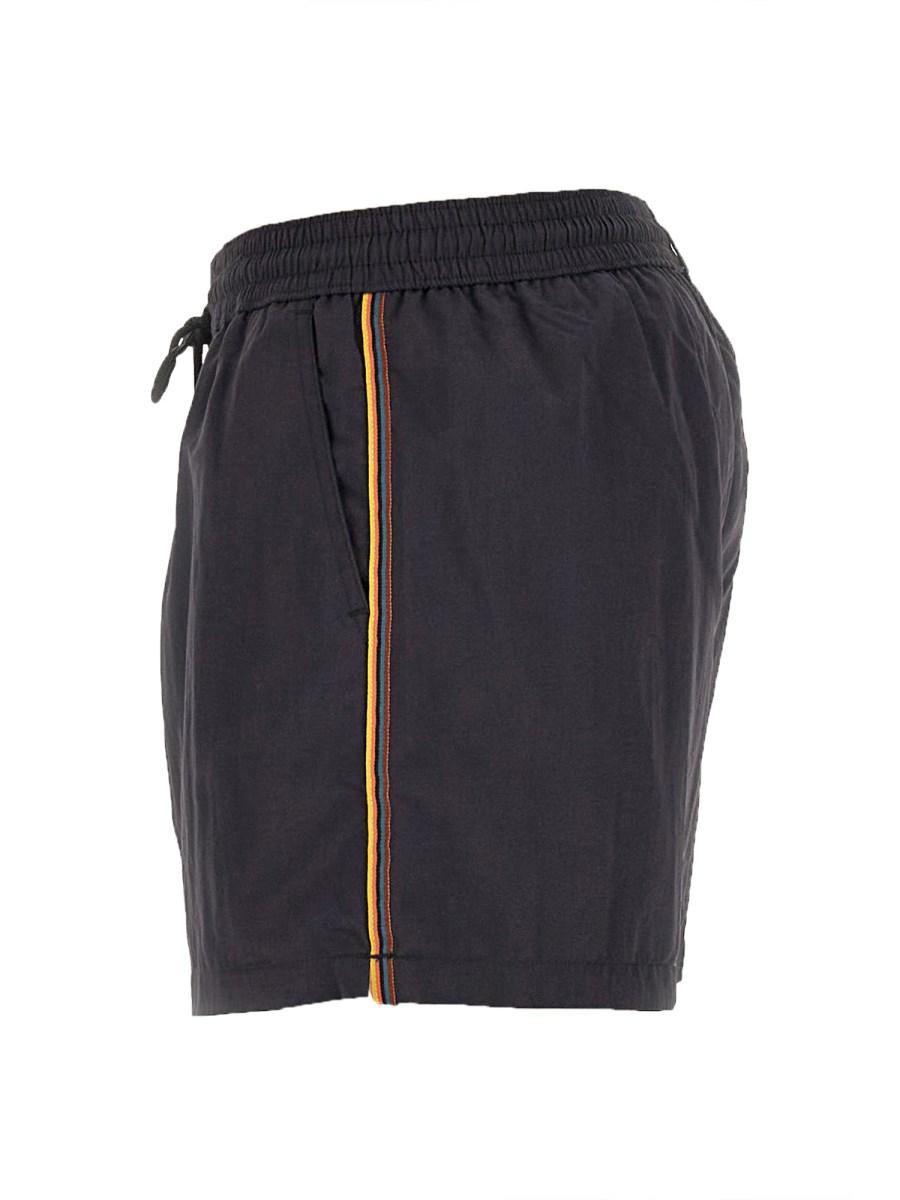 PAUL SMITH COSTUME IN TESSUTO TECNICO CON LOGO