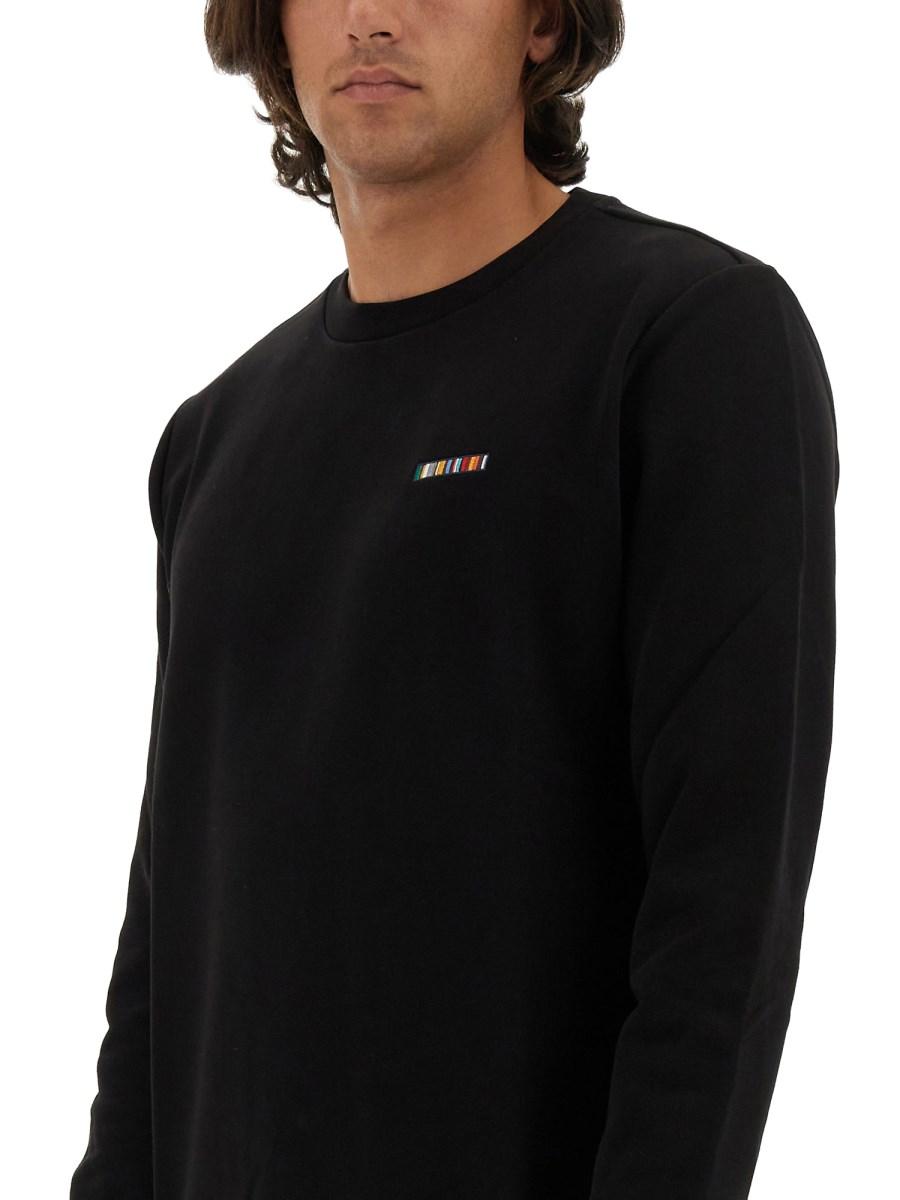 PAUL SMITH FELPA IN COTONE CON LOGO