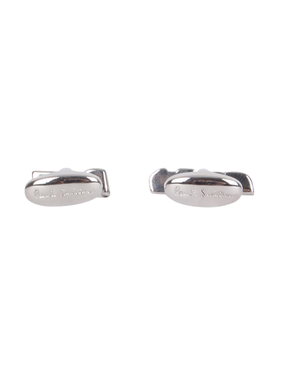 PAUL SMITH GEMELLI LINK LOGO SMALTATO