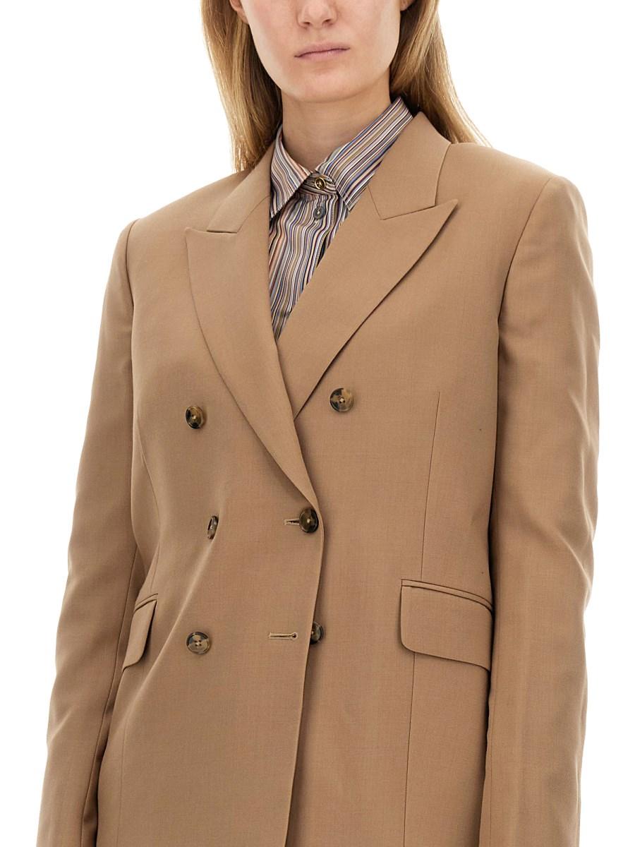 PAUL SMITH GIACCA DOPPIOPETTO IN LANA
