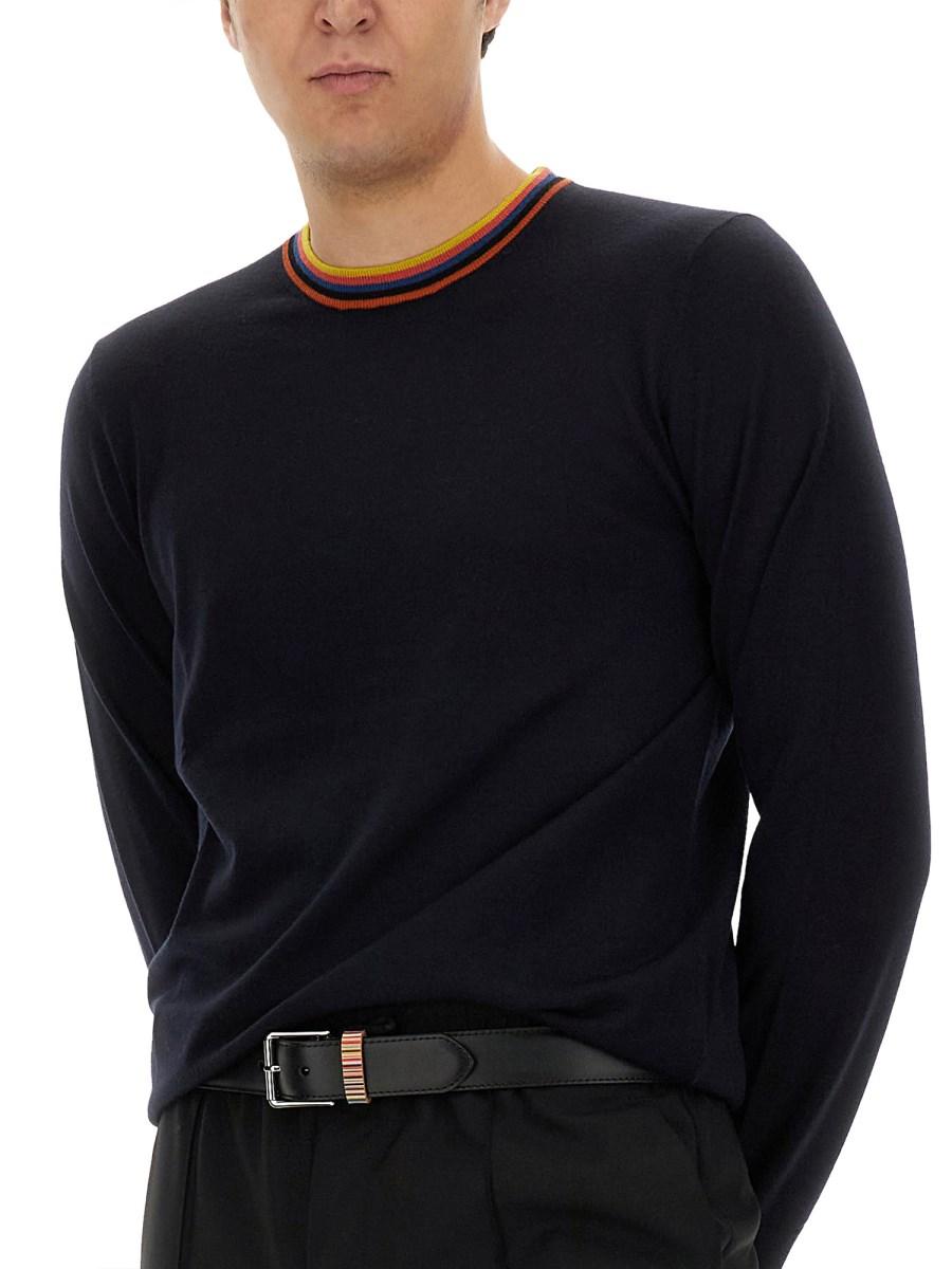 PAUL SMITH MAGLIA IN LANA MERINO