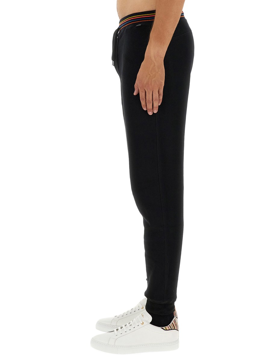 PAUL SMITH PANTALONE JOGGING IN COTONE