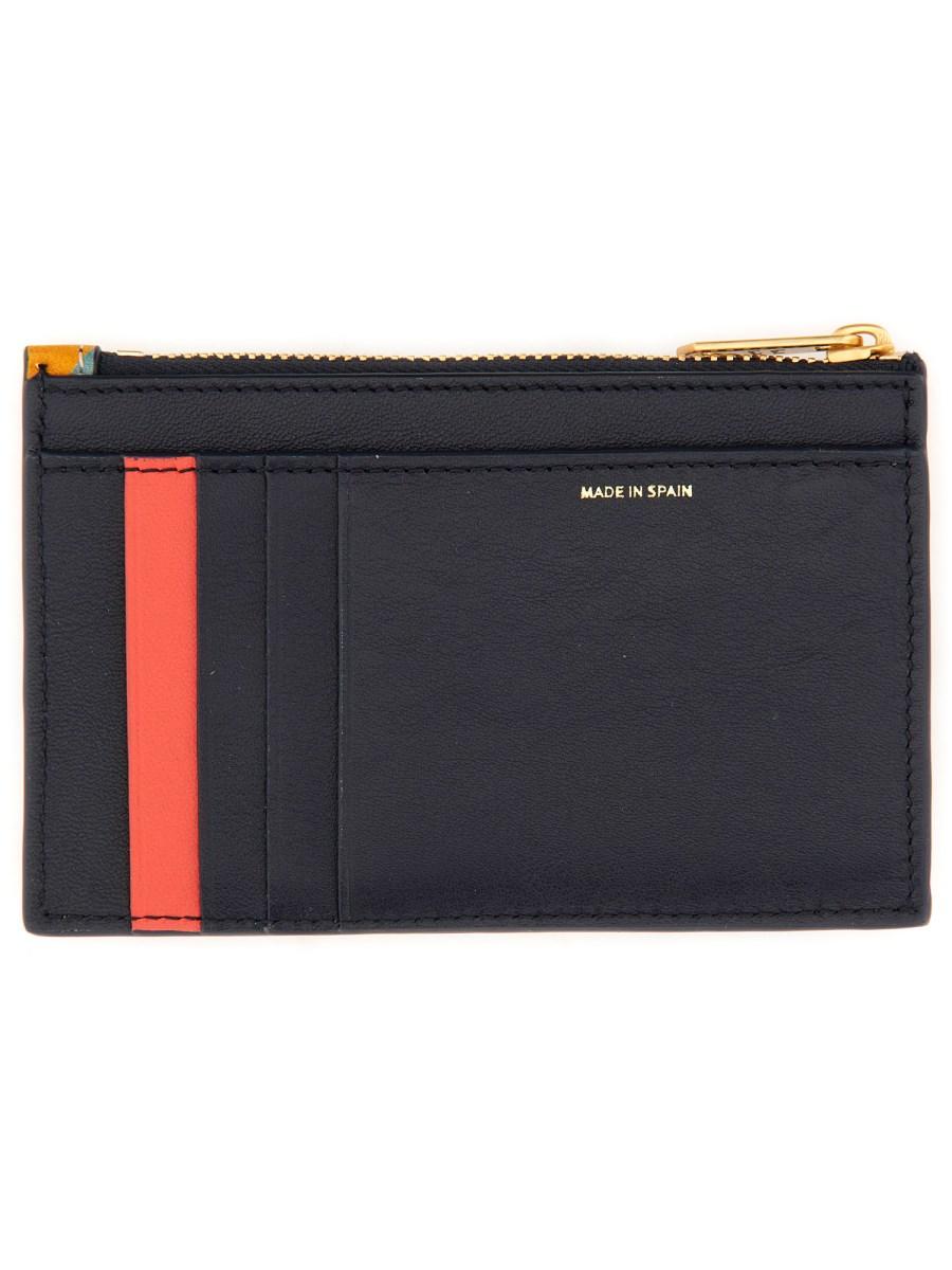 PAUL SMITH PORTACARTE "SWIRL" IN PELLE