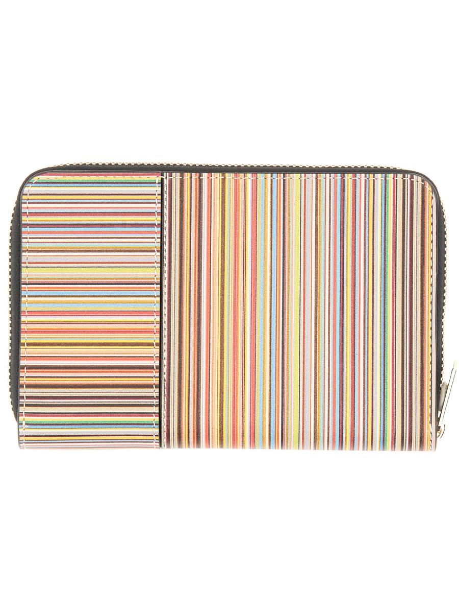 PAUL SMITH PORTAFOGLIO SIGNATURE STRIPE