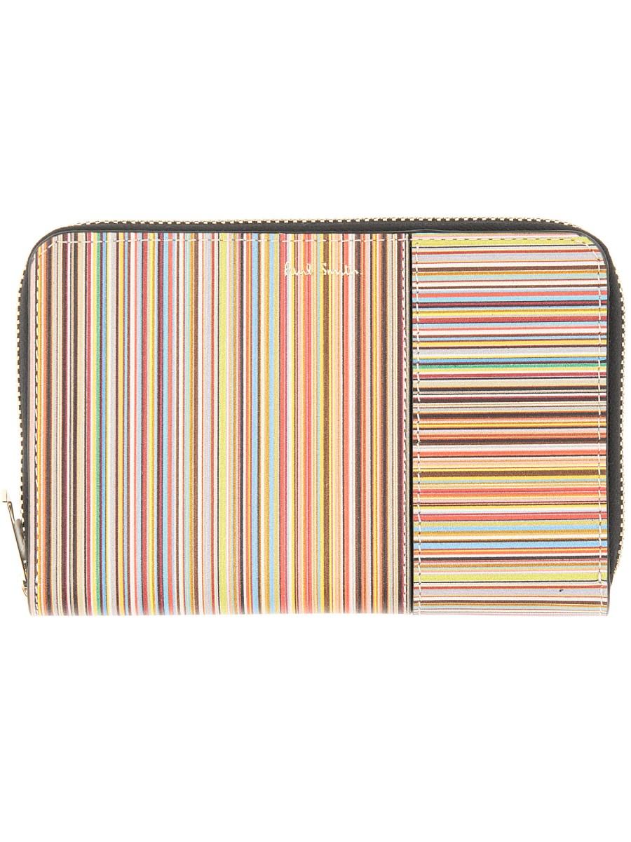 PAUL SMITH PORTAFOGLIO SIGNATURE STRIPE