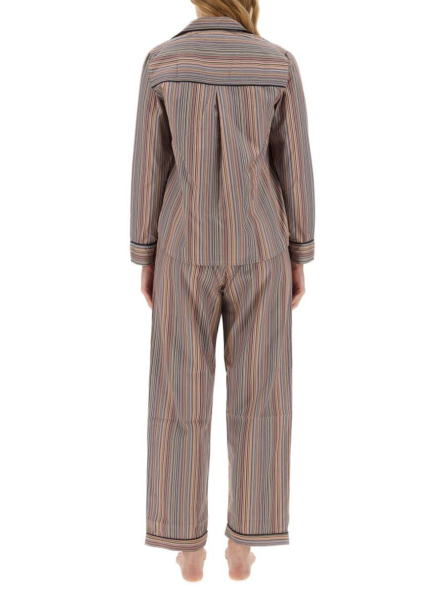 PAUL SMITH SET PIGIAMA CON MOTIVO A RIGHE