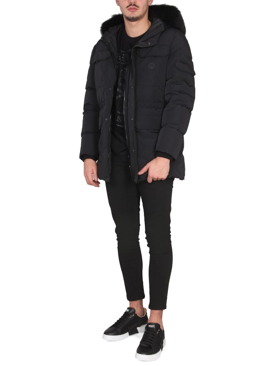 PHILIPP PLEIN PIUMINO CON LOGO