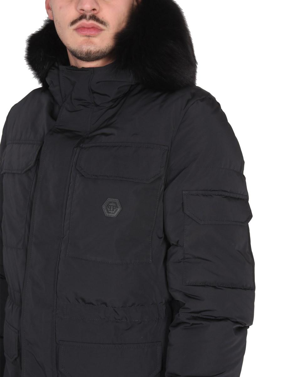 PHILIPP PLEIN PIUMINO CON LOGO