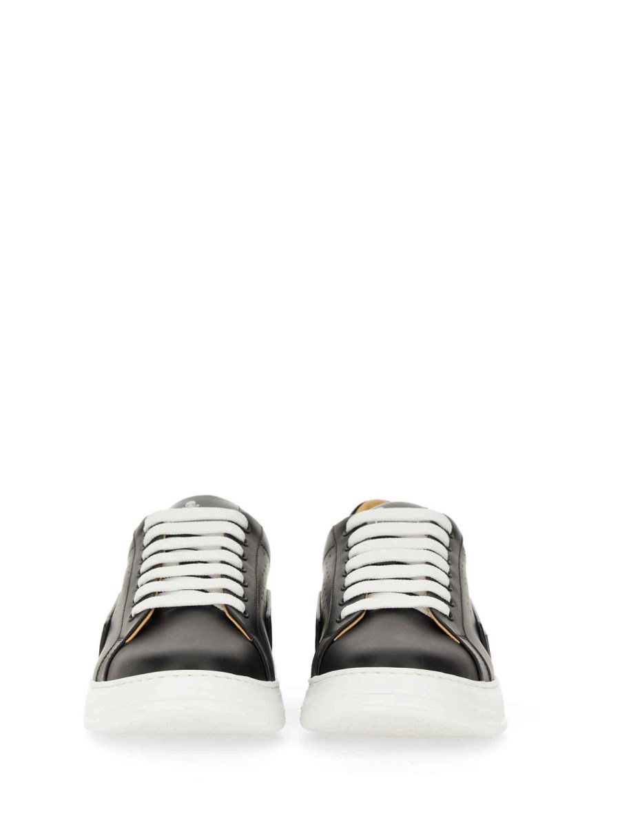 PHILIPP PLEIN SNEAKER IN PELLE CON LOGO