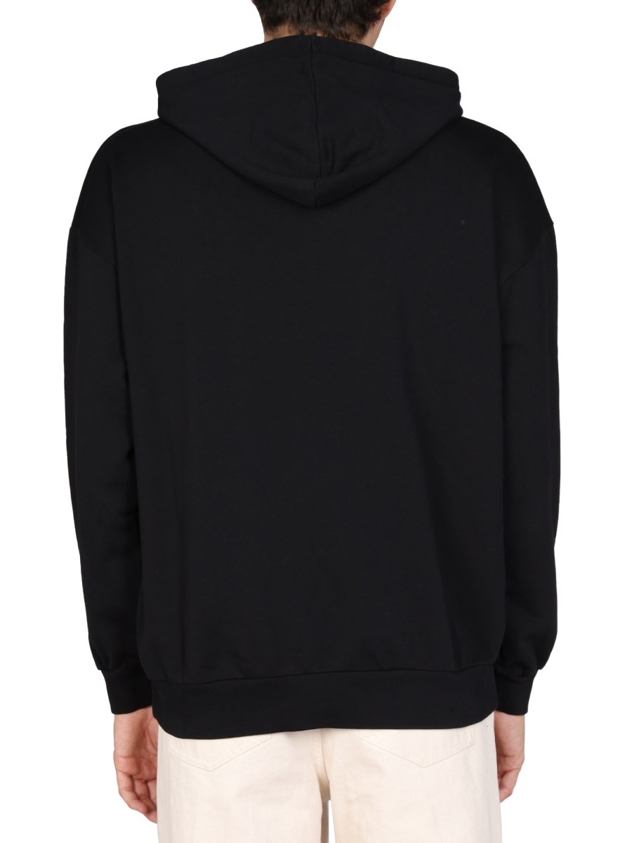 PHILIPPE MODEL FELPA IN COTONE CON RICAMO LOGO