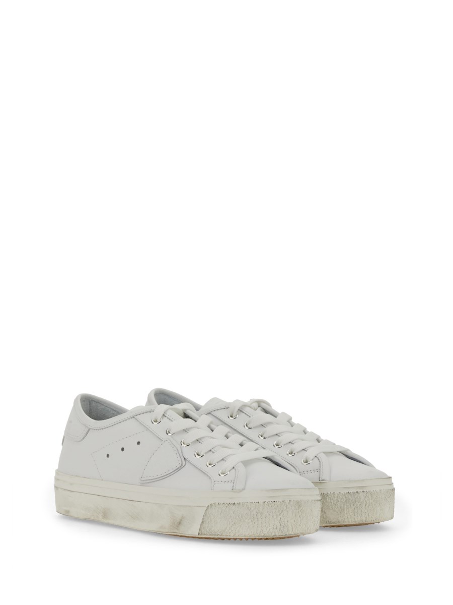 PHILIPPE MODEL SNEAKER PARIS HAUTE IN PELLE