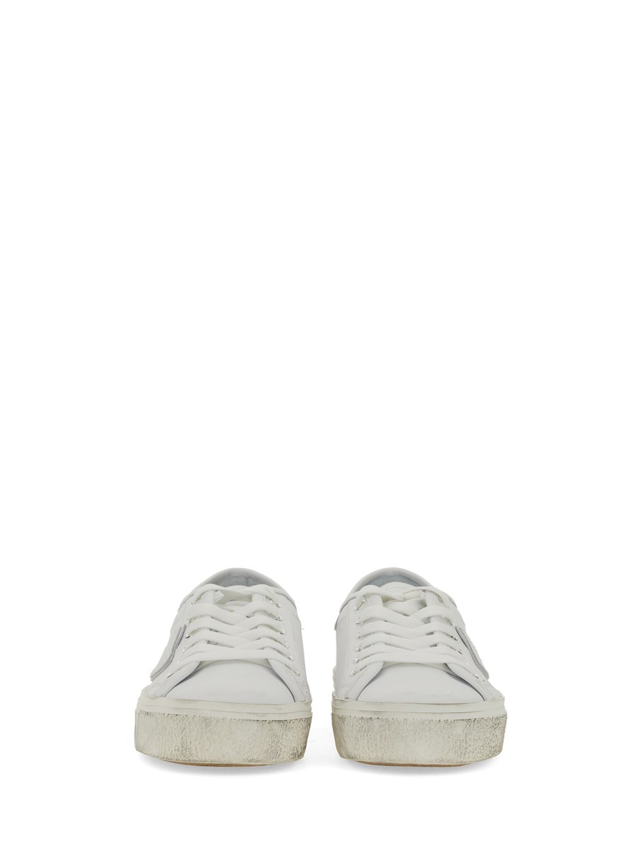 PHILIPPE MODEL SNEAKER PARIS HAUTE IN PELLE