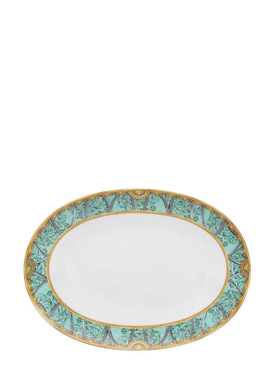 ROSENTHAL MEETS VERSACE PIATTO OVALE 33 CM LA SCALA DEL PALAZZO