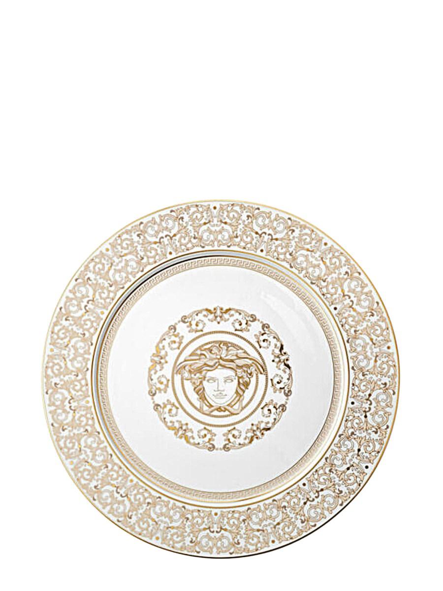 ROSENTHAL MEETS VERSACE PIATTO SEGNAPOSTO 33 CM MEDUSA GALA