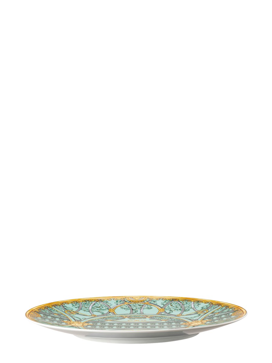 ROSENTHAL MEETS VERSACE PIATTO SEGNAPOSTO IN PORCELLANA LA SCALA DEL PALAZZO 33 CM
