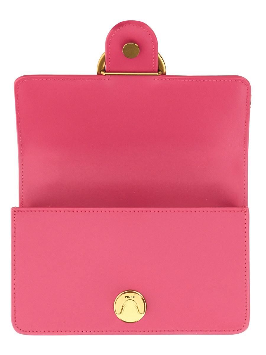 PINKO BORSA "LOVE" ONE SIMPLY MINI IN PELLE