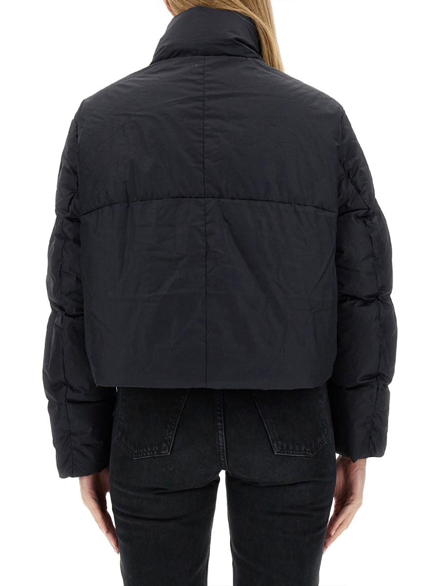 CANADA GOOSE PIUMINO CROPPED "GARNET" IN TESSUTO TECNICO