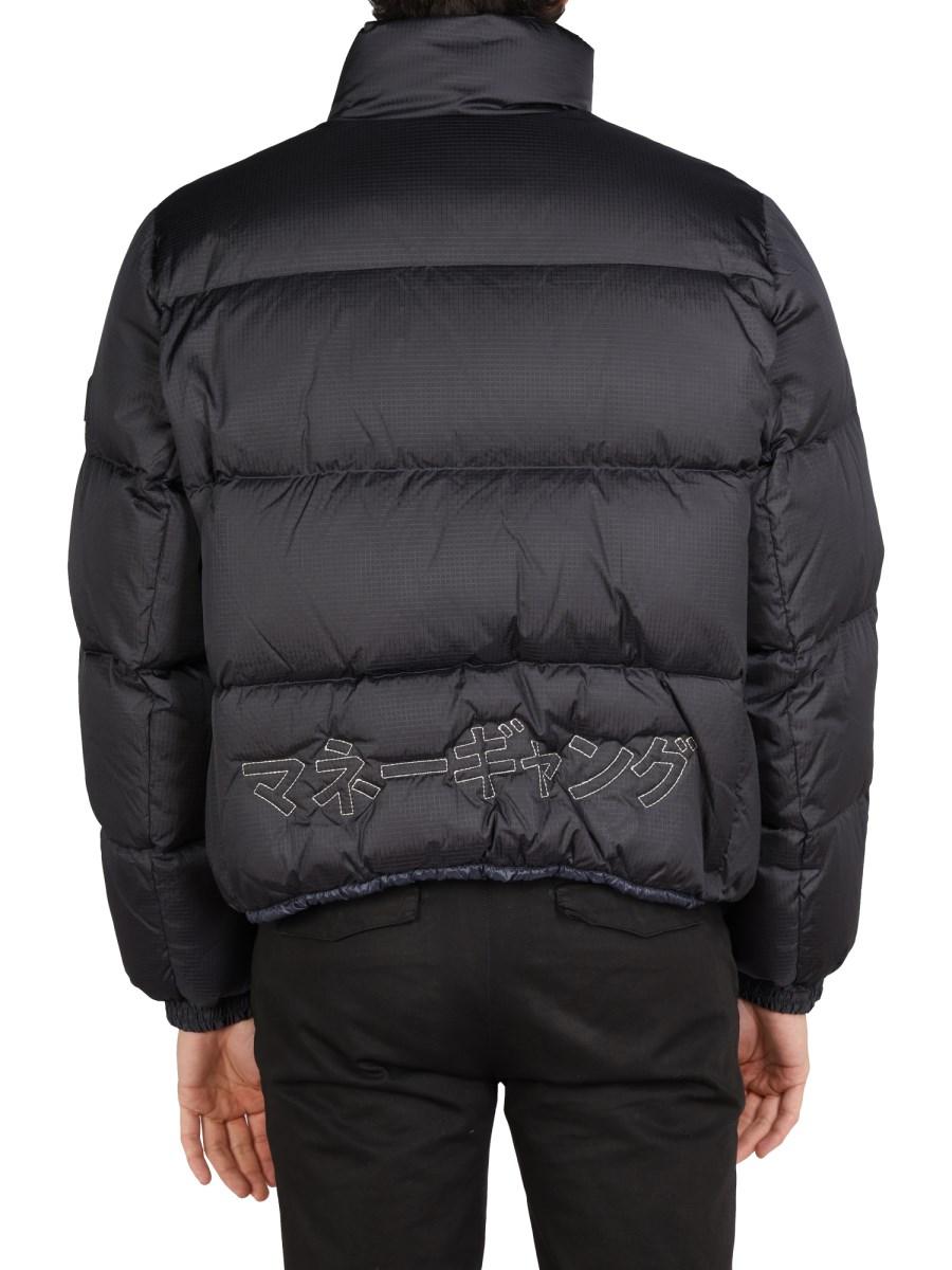 TATRAS X SFERA EBBASTA PIUMINO "ONIR" IN NYLON A COLLO ALTO