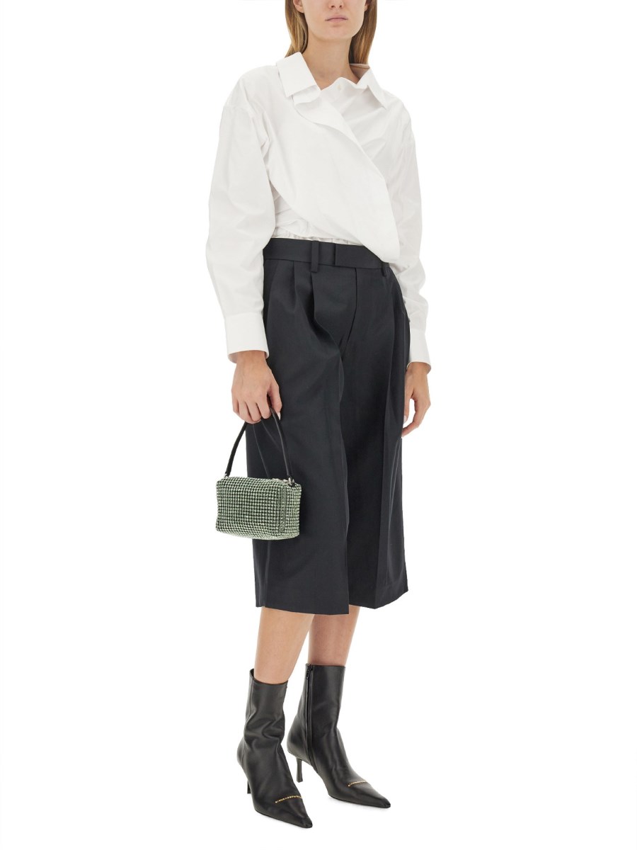 ALEXANDER WANG POCHETTE HEIRESS MEDIUM IN RETE CON STRASS